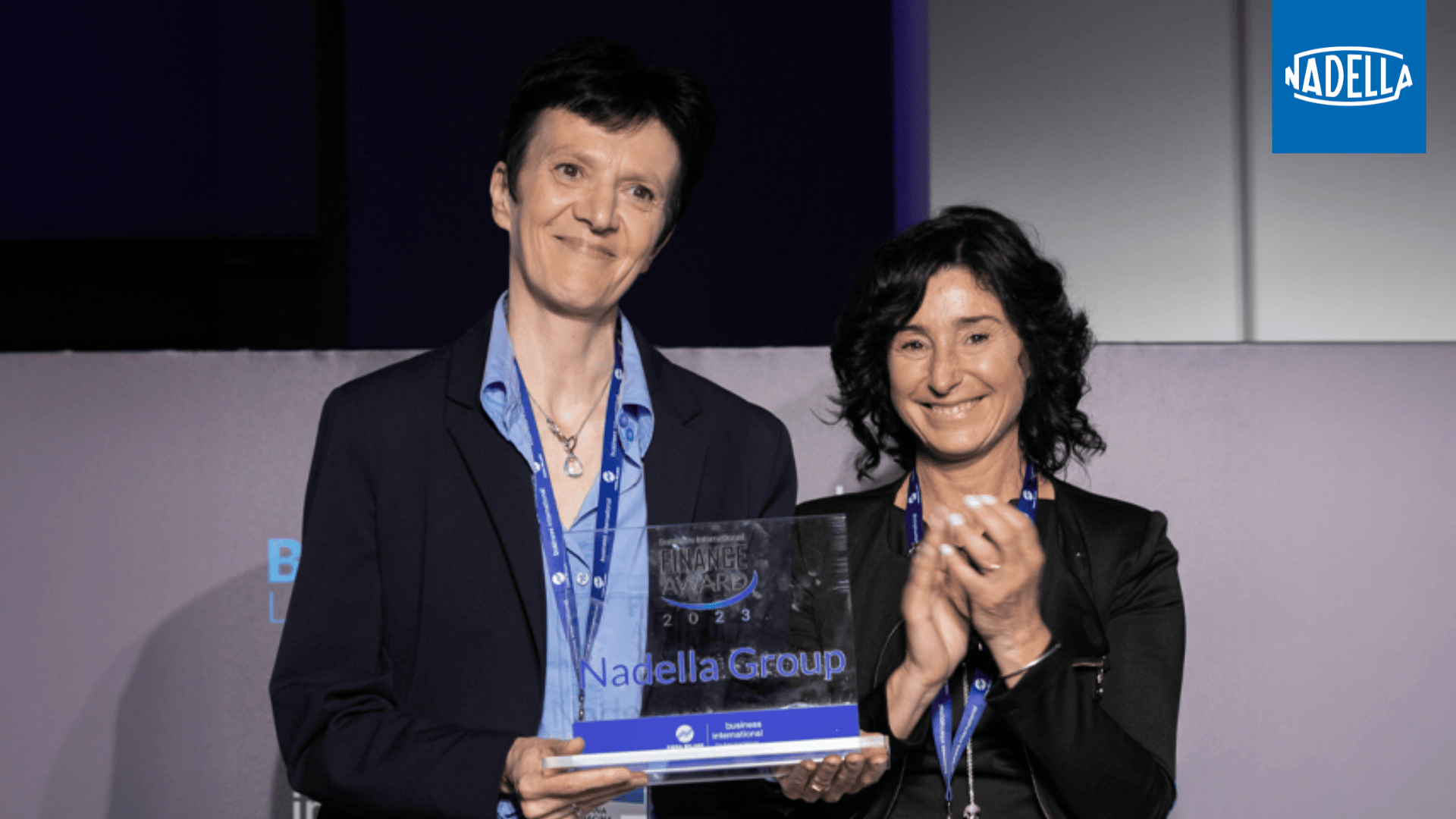La Directora Financiera del Grupo Nadella, Tiziana Bonacina, ha recibido el "Business International Finance Award 2023"